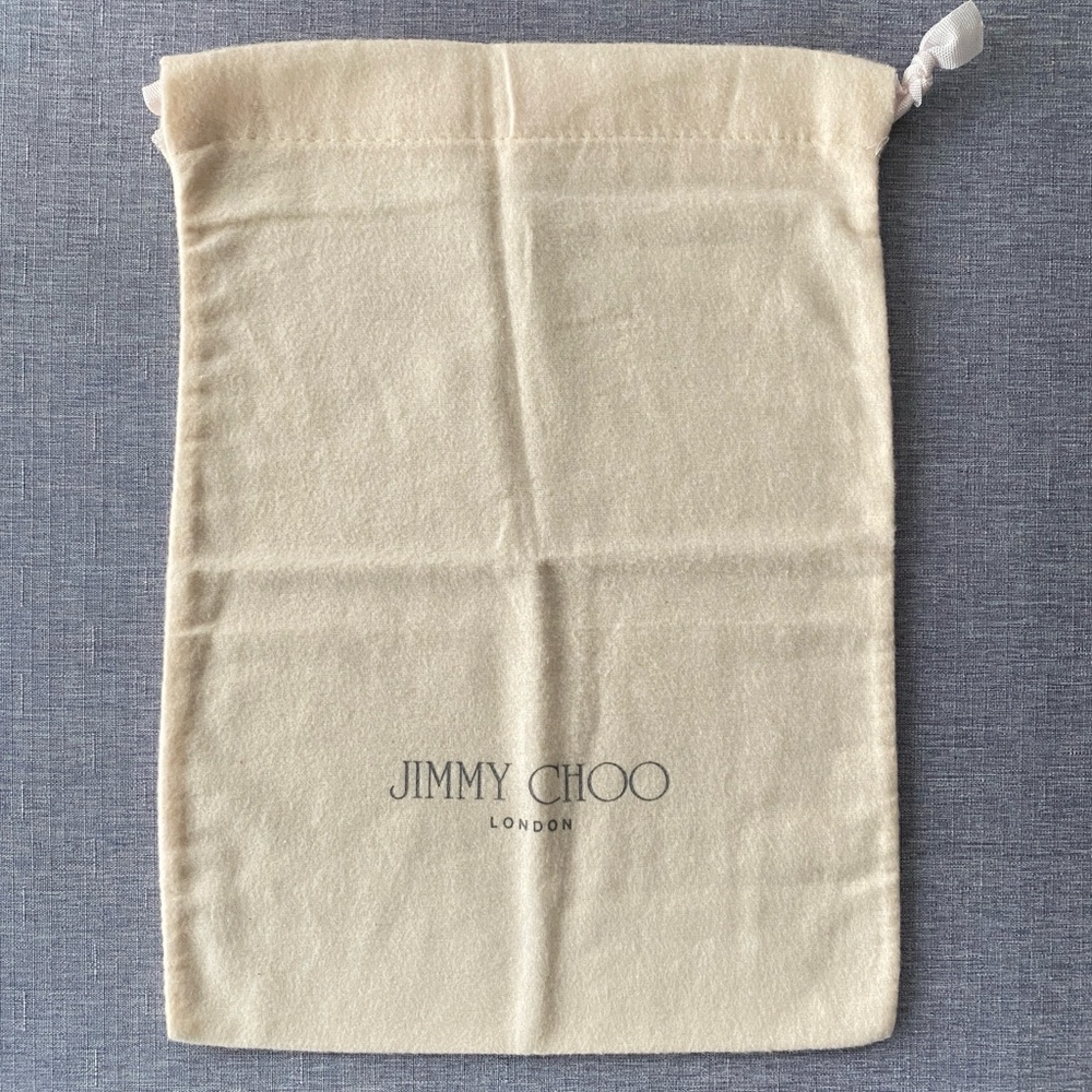 🇮🇹 Jimmy Choo | Luxury Dust Bag 100% Cotton Drawstring bag - Storage Gift